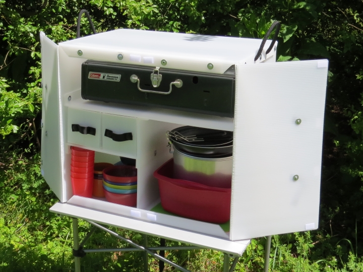 The CKB 1000 Fits all your camping kitchen gear